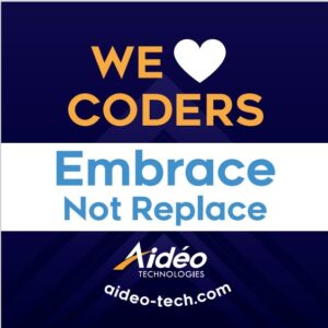 Sign for Aideo Loves Coders: Embrace Not Replace.